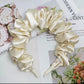 Satin Scrunchie Headband Roots Enriched
