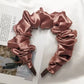 Satin Scrunchie Headband Roots Enriched