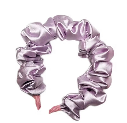 Satin Scrunchie Headband Roots Enriched